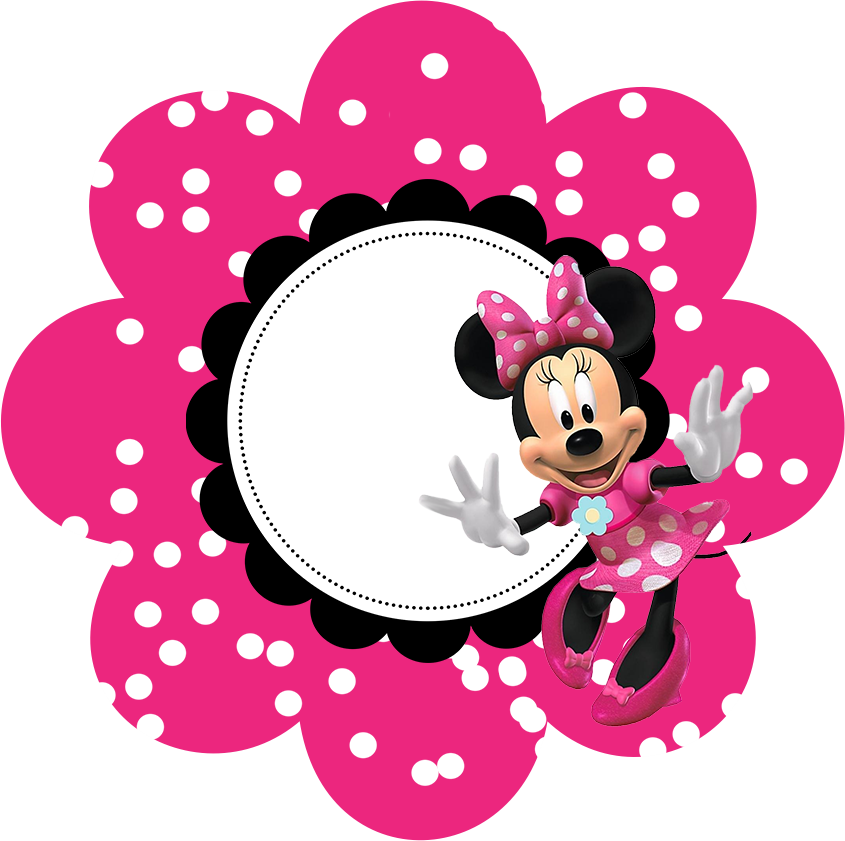 Source - I - Pinimg - Com - Report - Mickey Mouse 1st - Minnie Mouse Party Clipart (845x841), Png Download