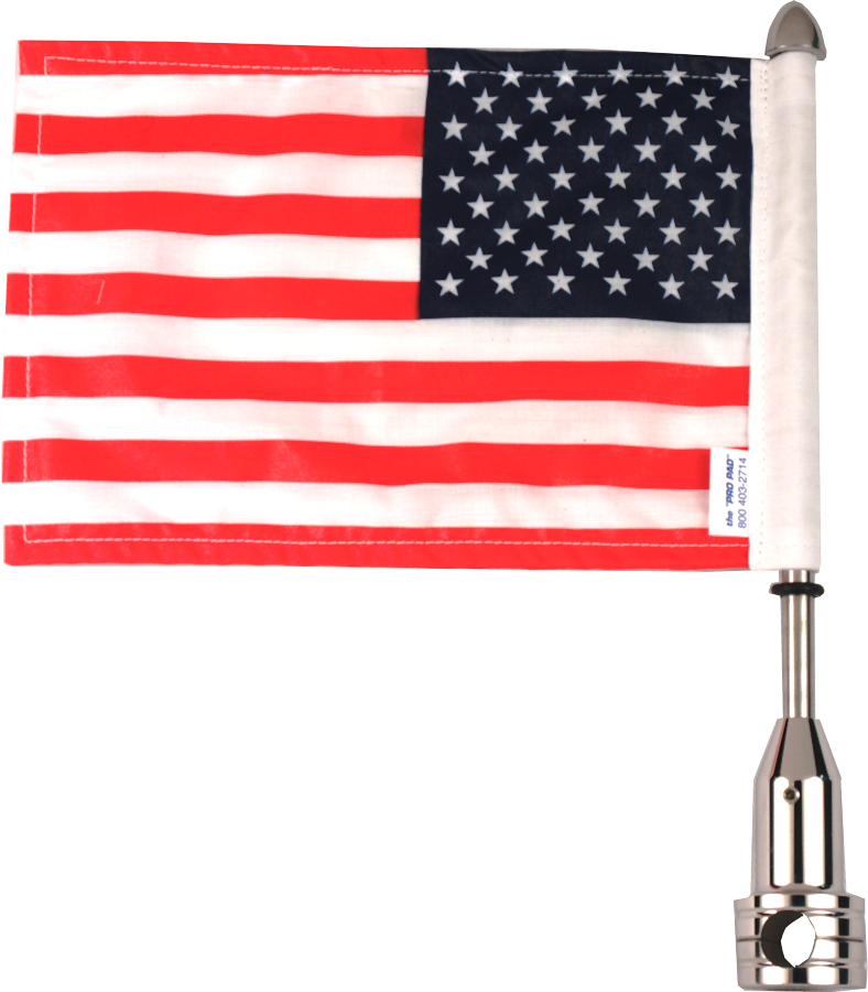 Usa Flag - $59 - 95 - Image - Motorcycle Flag Holder Clipart (788x900), Png Download
