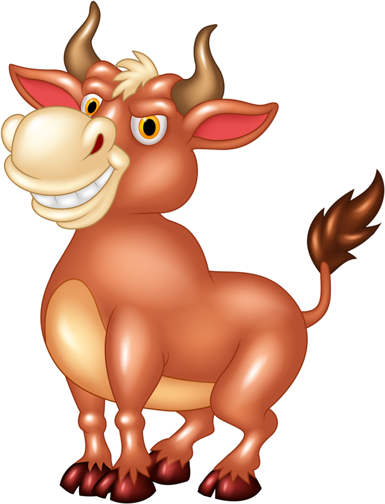 Яндекс - Фотки - Desenho Animado Com Chifres Clipart (796x1024), Png Download