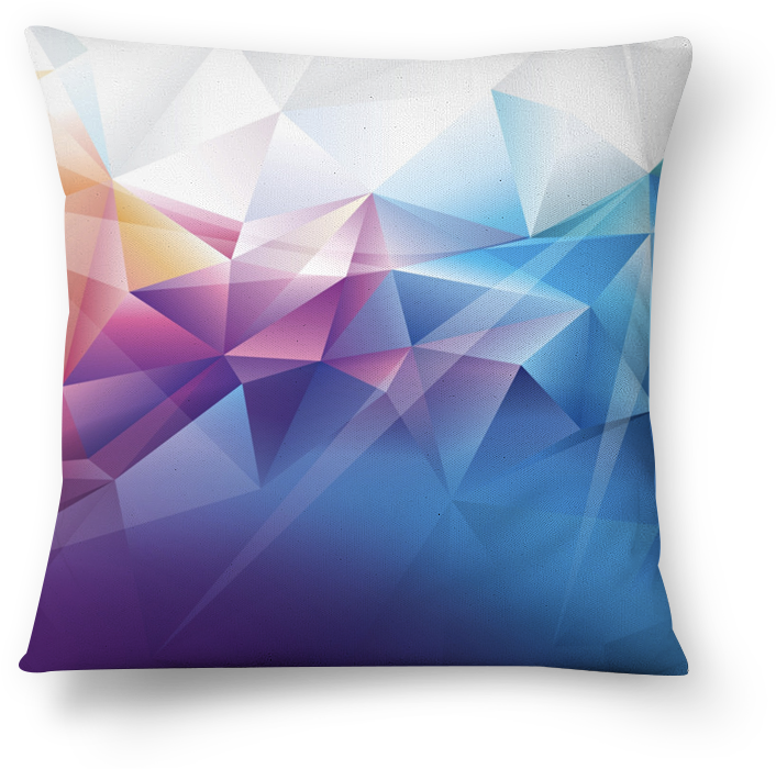 Almofada Color Explosion I De Allyson Hissashina - Blue Background Hd Clipart (800x800), Png Download