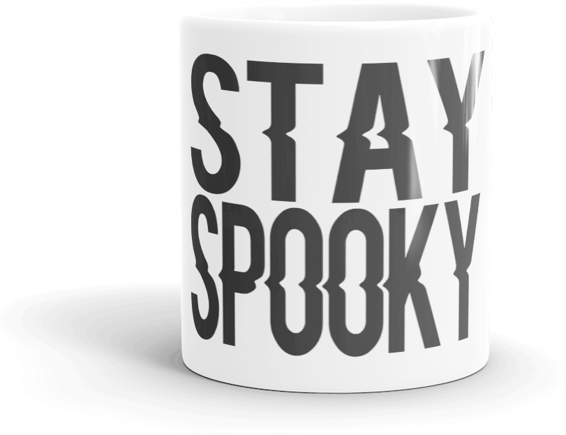 Stay Spooky Mug - Coffee Cup Clipart (1000x1000), Png Download
