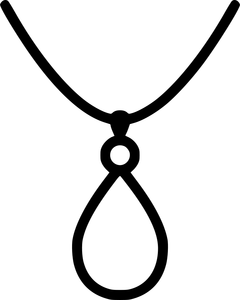 Necklace Svg Man Png - Jewelry Icon Png Transparent Clipart (786x980), Png Download