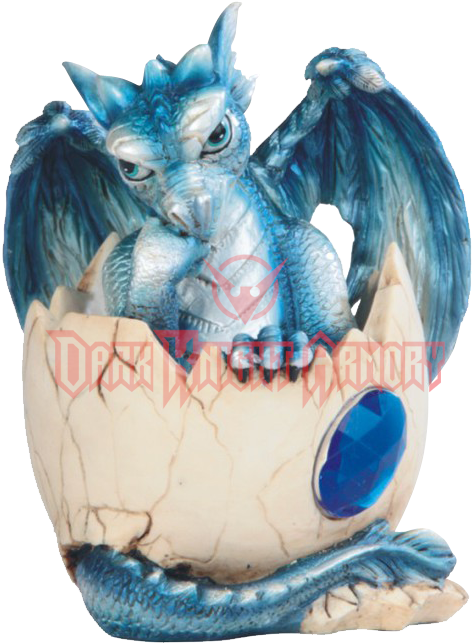 Sapphire Statue Png - Baby Dragon In Egg Clipart (700x700), Png Download