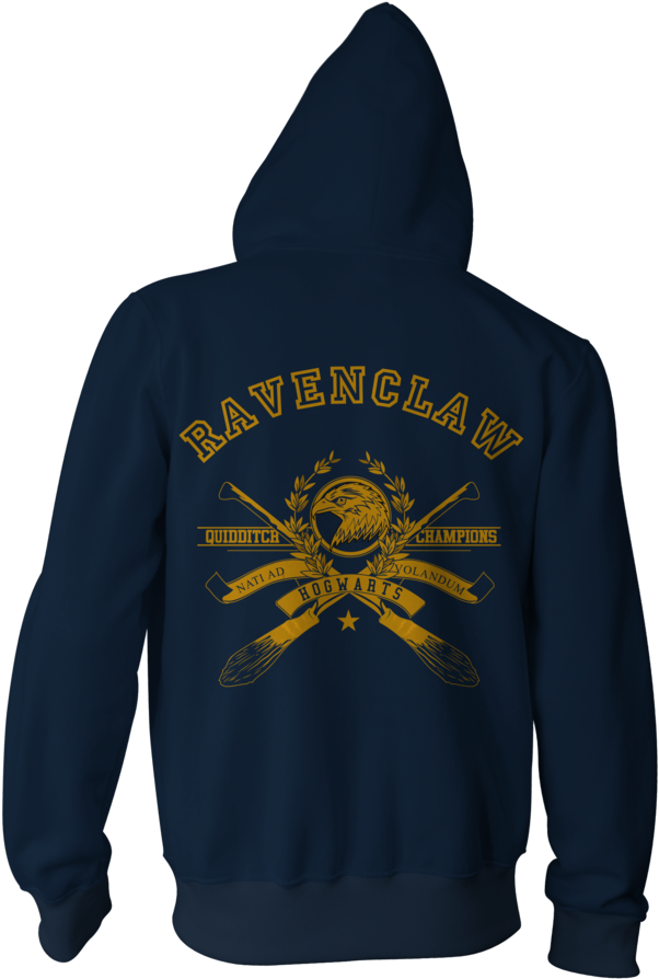 Quidditch Champion Ravenclaw Team Harry Potter Zip - Linkin Park Hybrid Theory Hoodie Clipart (1024x1024), Png Download