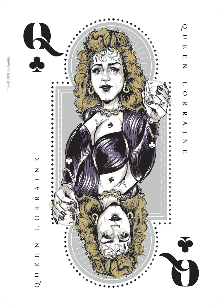 Biff Tannen's Pleasure Paradise Playing Cards From - Playing Card Clipart (908x1200), Png Download