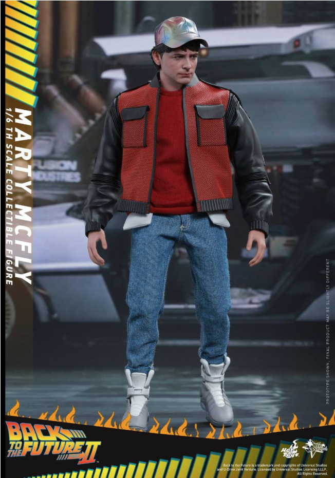 Ritorno Al Futuro / Back To The Future Marty Mc Fly - Hot Toys Marty Mcfly Clipart (930x930), Png Download