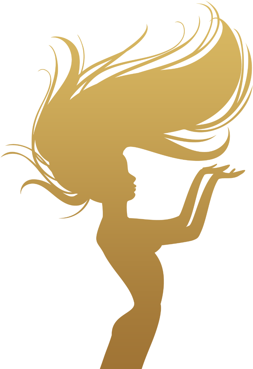 Clip Black And White Stock Beauty Vector Hair Extension - Hair Extensions Clip Art - Png Download (1000x1286), Png Download