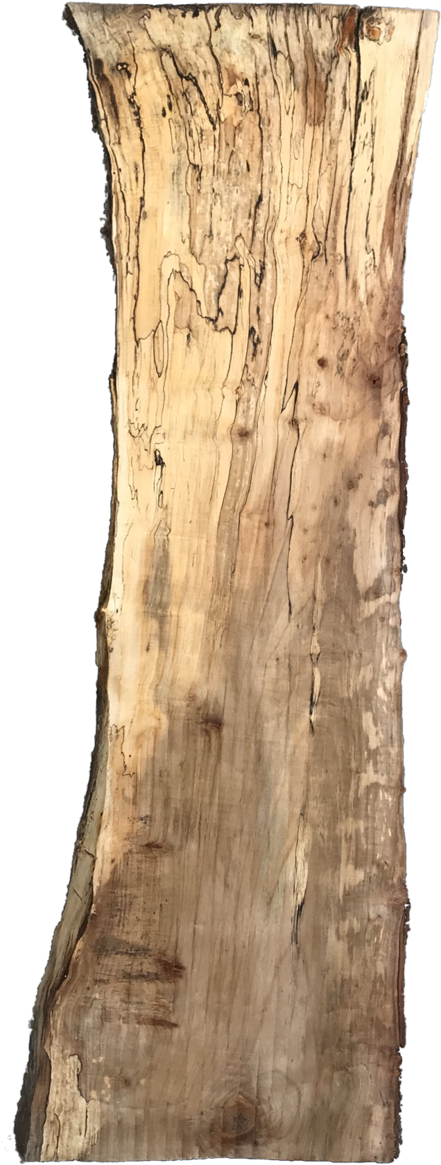 Sm005 Alpha Background - Live Edge Wood No Background Clipart (800x1826), Png Download