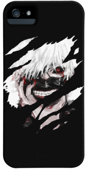 Kaneki Ken - Mobile Phone Case Clipart (650x650), Png Download