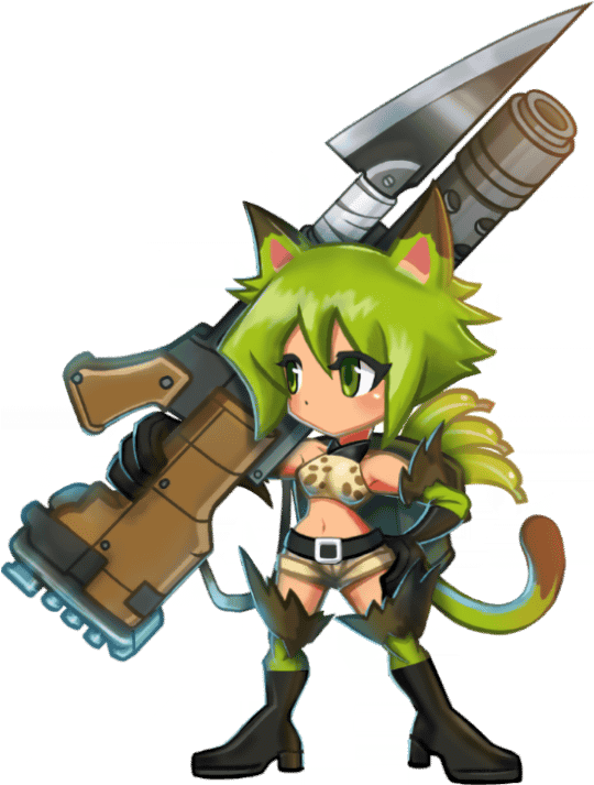 Bayley Brave Frontier , Png Download Clipart (540x713), Png Download