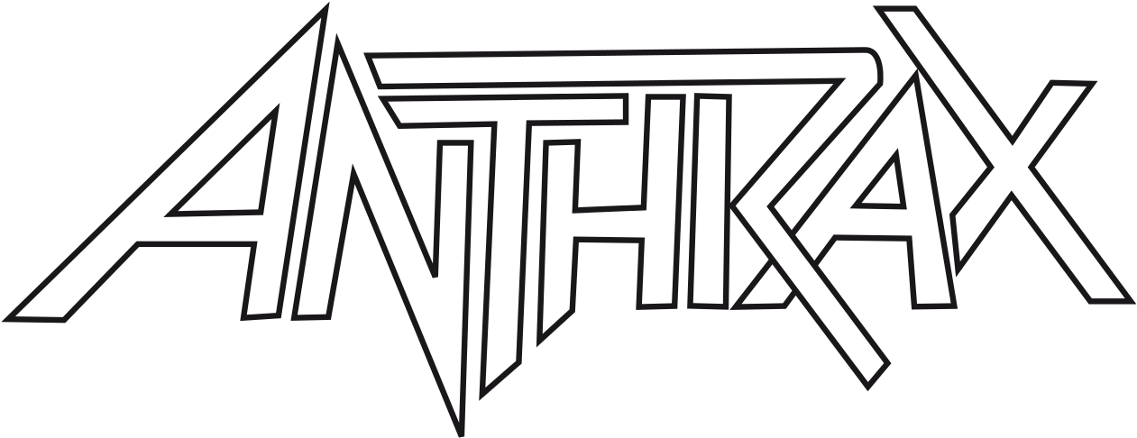 Anthrax Kings Among Scotland - Anthrax Logo White Png Clipart (1280x640), Png Download