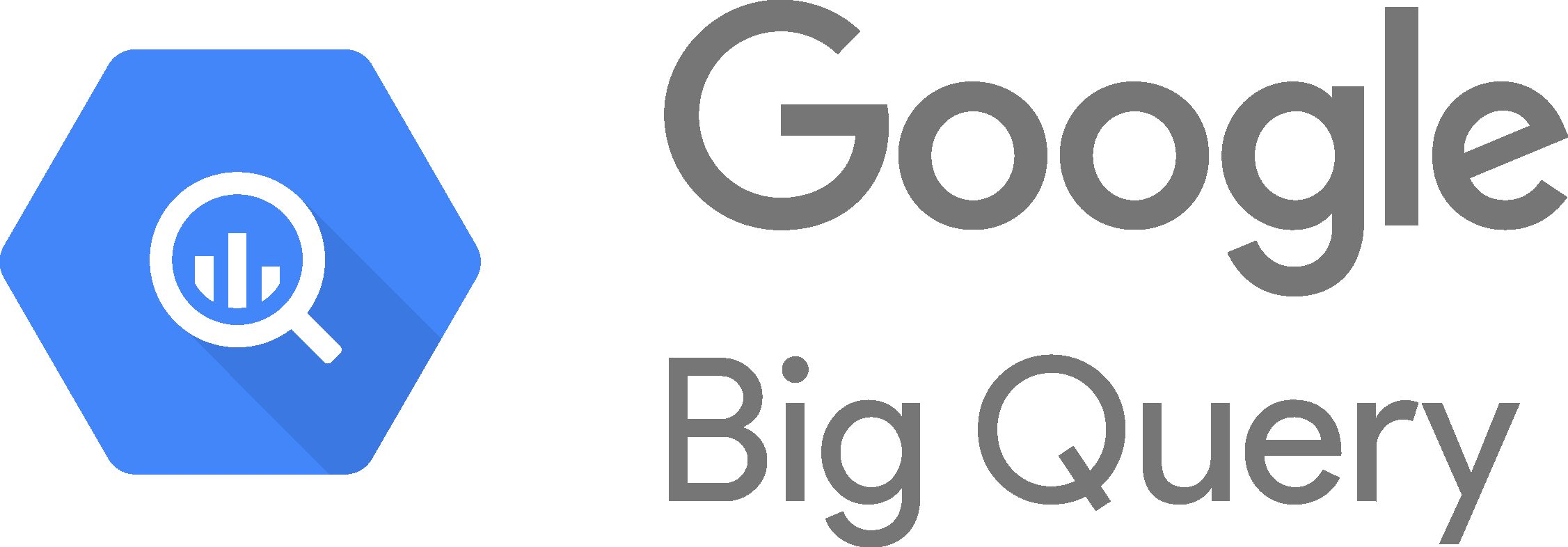 Google Big Query Logo - Google Bigquery Logo Clipart (2253x786), Png Download