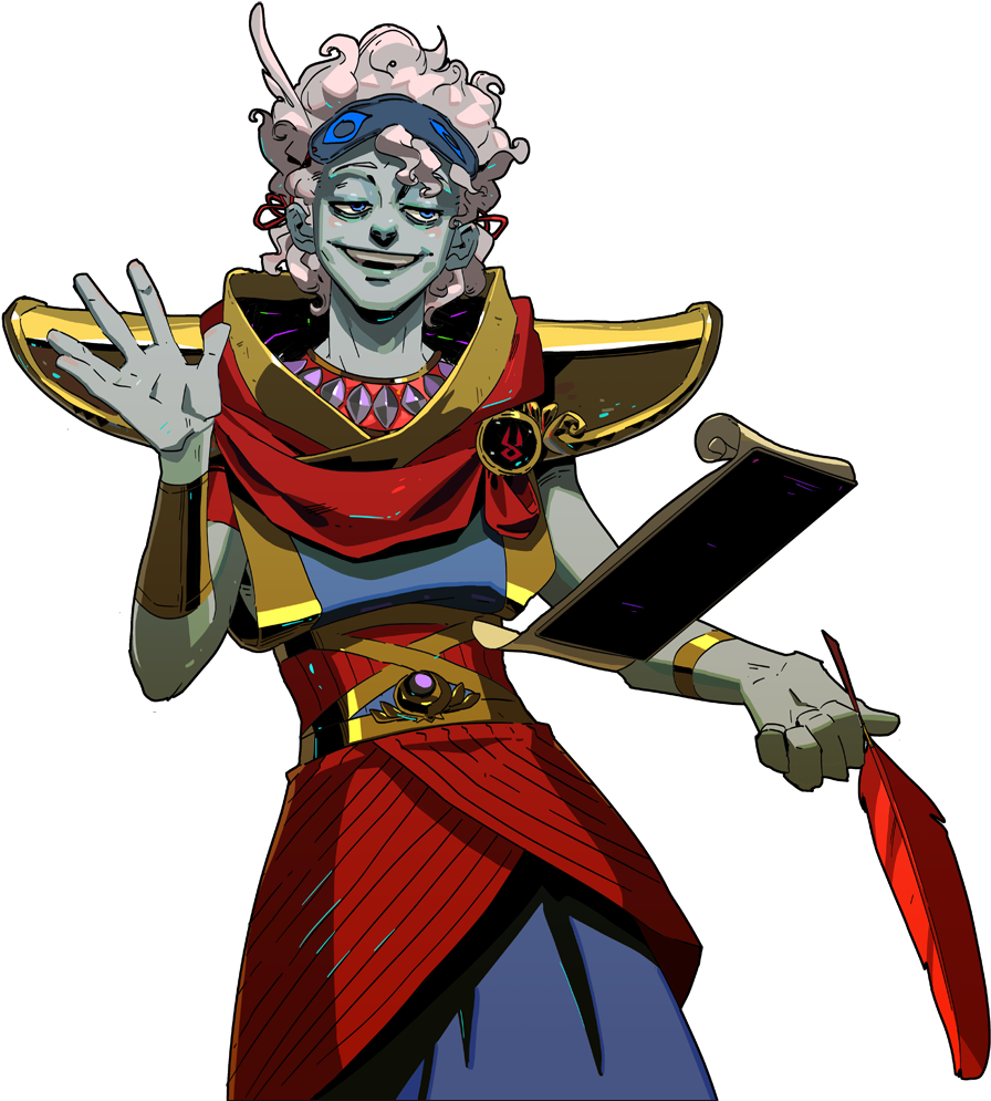 14 Dec - Character Supergiant Games Hades Clipart (1000x1105), Png Download