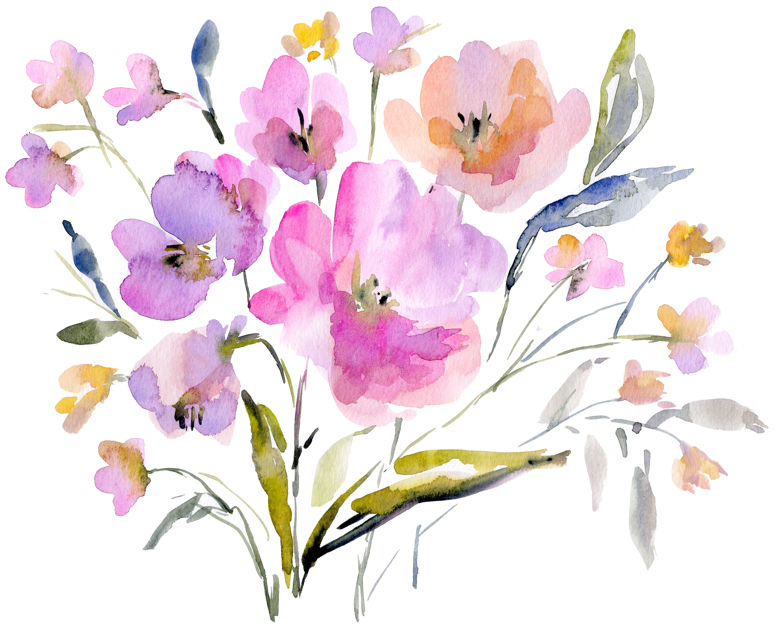 Descarga - Bouquet Clipart (2523x2095), Png Download