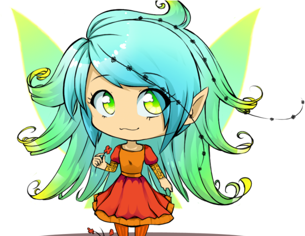 Fairy Tail Clipart Chibi - Fairy - Png Download (640x480), Png Download