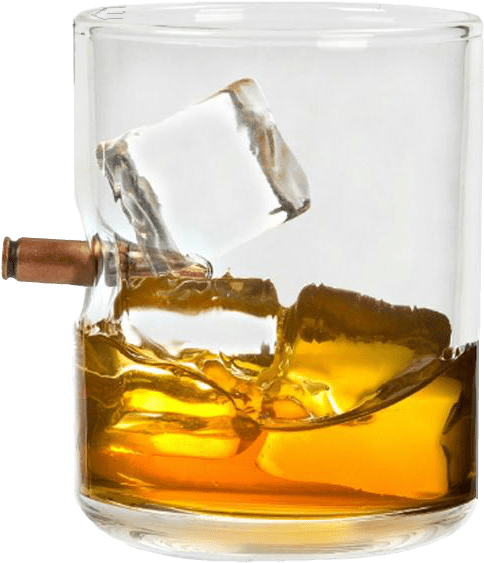 Whiskey Shot Png - Szklanka Do Whisky Z Pociskiem Clipart (700x700), Png Download