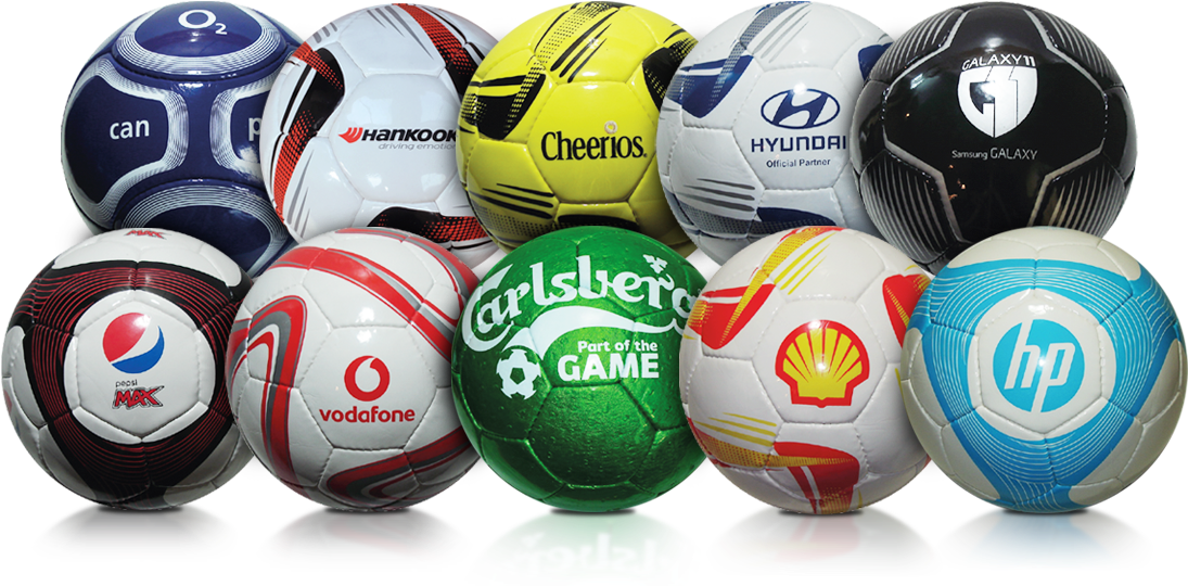 Business Balls - Soccerballs - Shell Clipart (1100x550), Png Download