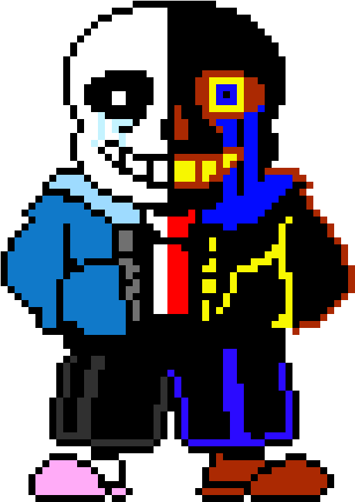 Sans / Error Sans - Sans Pixel Art Clipart (860x810), Png Download