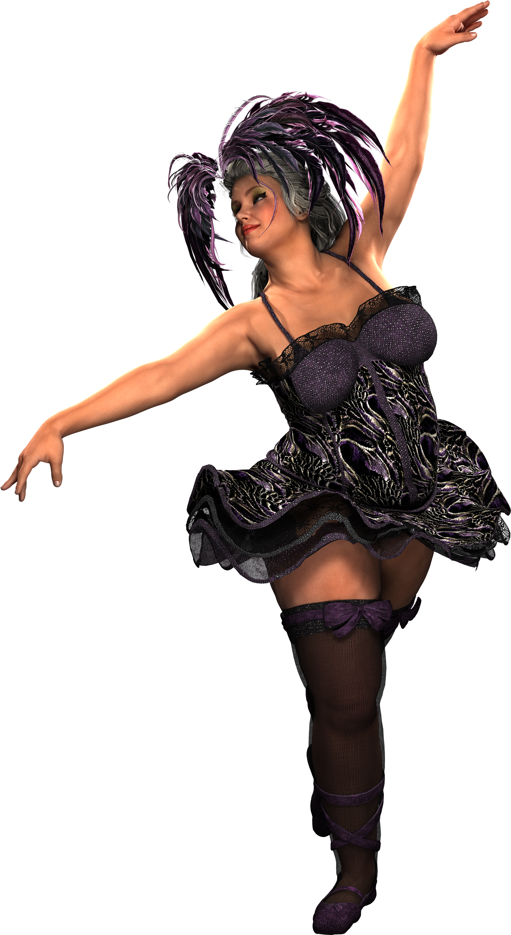 Big Girl Woman Ballerina Dancer 1591692 - Girl Clipart (2500x3235), Png Download