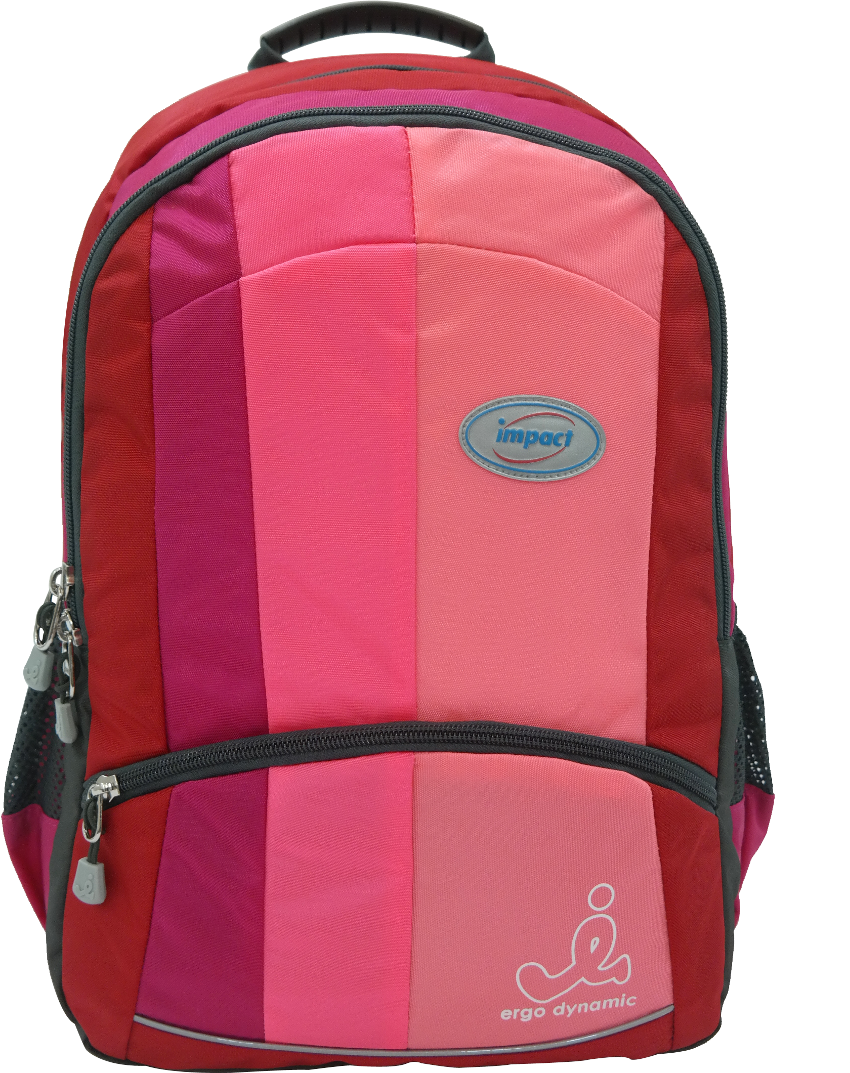 Impact Ergonomic Backpack Ipeg-130 Pink Clipart (1680x2121), Png Download