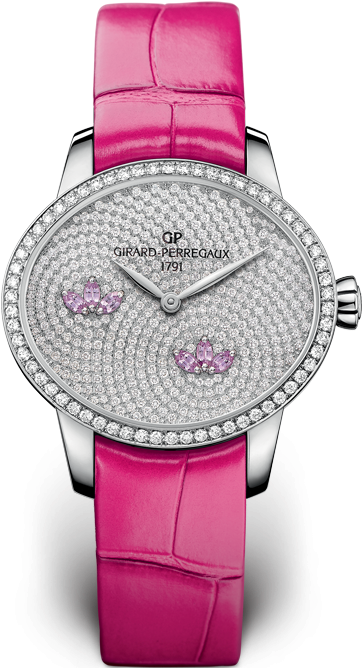 Waterlily-595x700 - Girard Perregaux Cat's Eye Small Second Clipart (595x700), Png Download