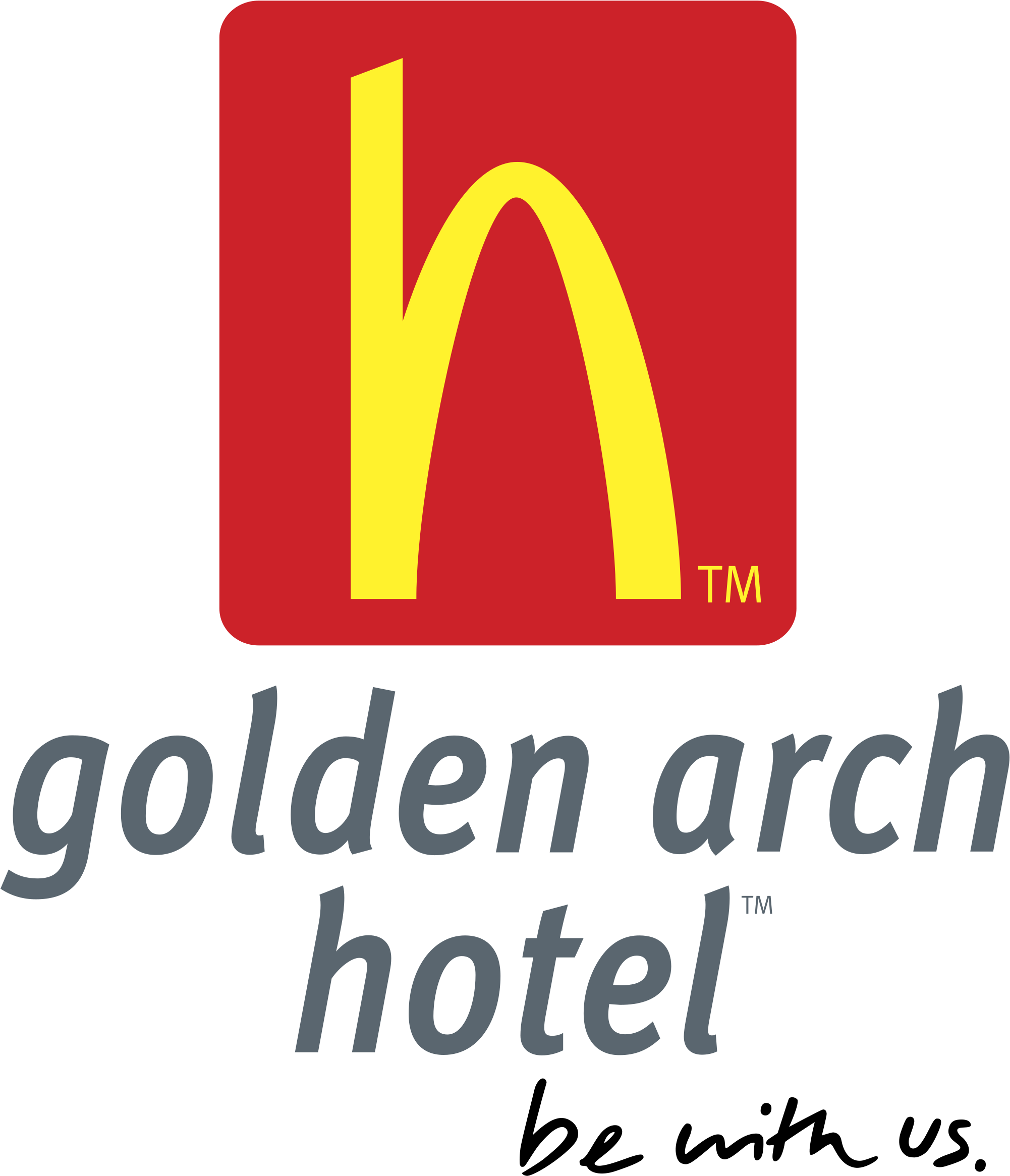 Golden Arch Hotel Logo Png Transparent - Golden Arch Hotel Clipart (2400x2400), Png Download