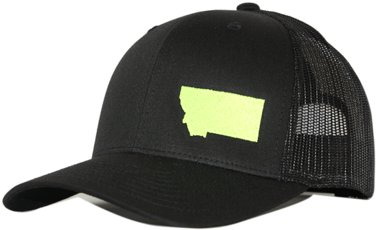 Aspinwall Granite Trucker Hat Treasure State Black - Baseball Cap Clipart (672x800), Png Download