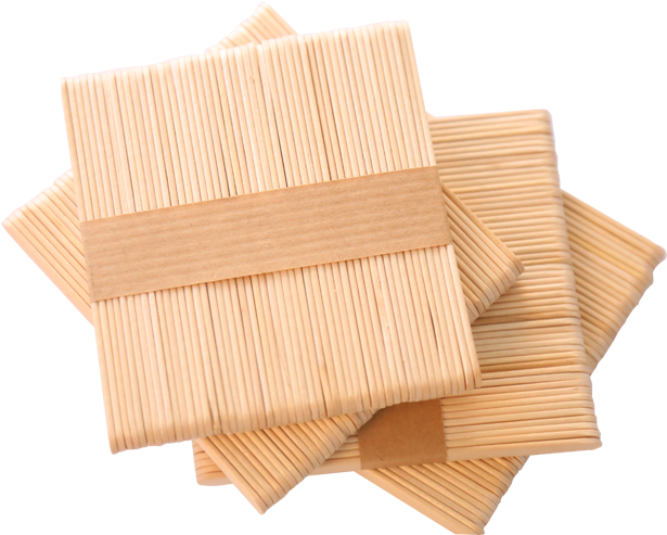 Wooden Popsicle Stick Crafts, Wooden Popsicle Stick - Plywood Clipart (800x800), Png Download