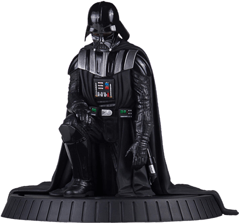 Statues And Figurines - Gentle Giant Darth Vader Kneeling Statue Clipart (600x600), Png Download