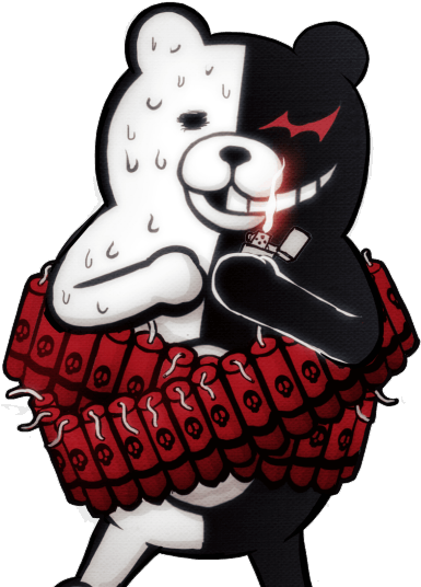 15 - Oso Mitad Blanco Mitad Negro Clipart (960x560), Png Download