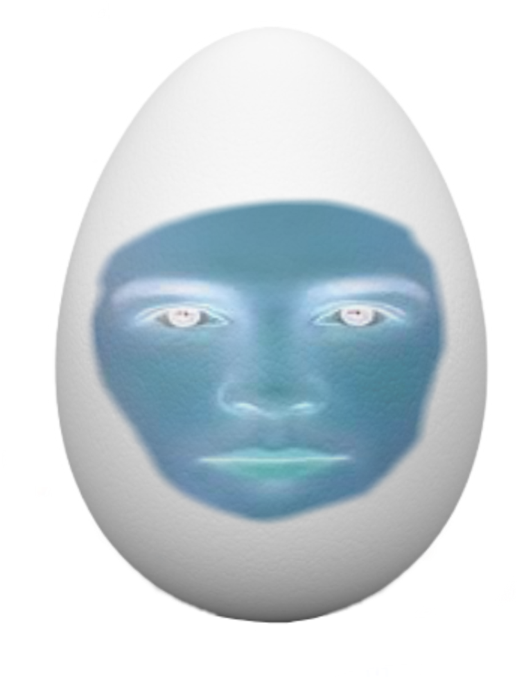 I Have Named Him Egg Man - Transparent Surreal Meme Heads Clipart (1024x1024), Png Download