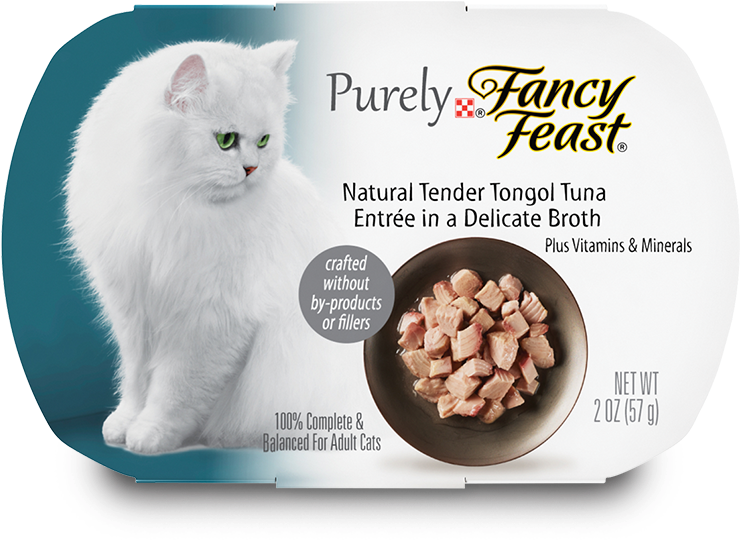 Cats Did Not Like This Product - Purely Fancy Feast Clipart (1000x600), Png Download