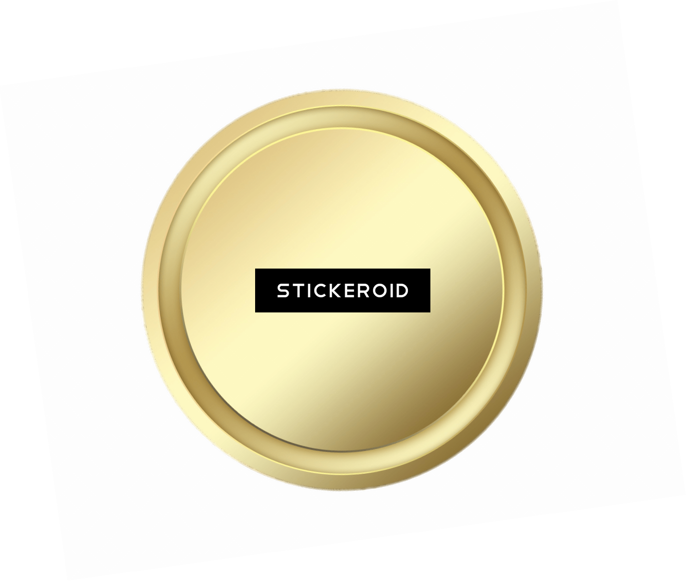 Golden Seal Png - Circle Clipart (1409x1192), Png Download