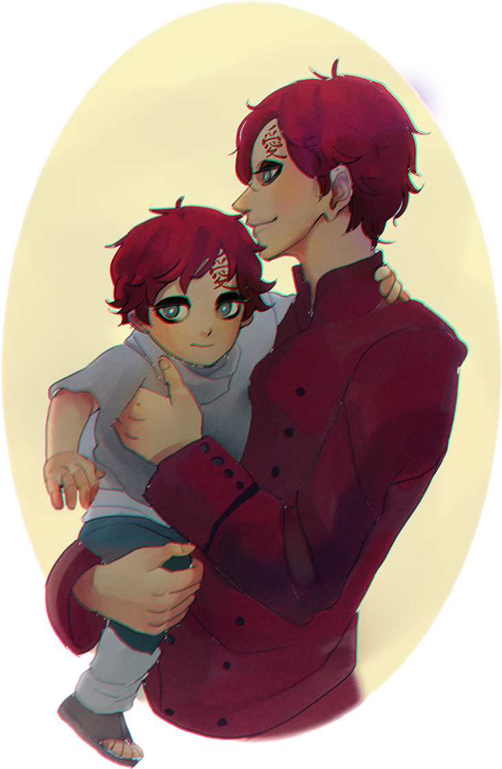 Gaara Week, Day - Cartoon Clipart (900x1256), Png Download