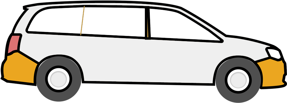 Prime Suv - Compact Van Clipart (935x381), Png Download