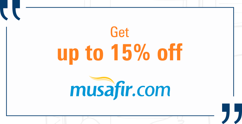 Musafir - 20% Off Clipart (827x426), Png Download