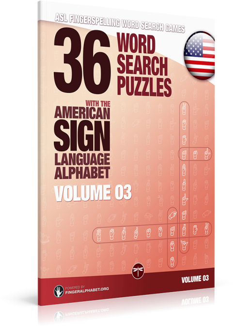 36 Word Search Puzzles With The American Sign Language - American Football Clipart (590x671), Png Download