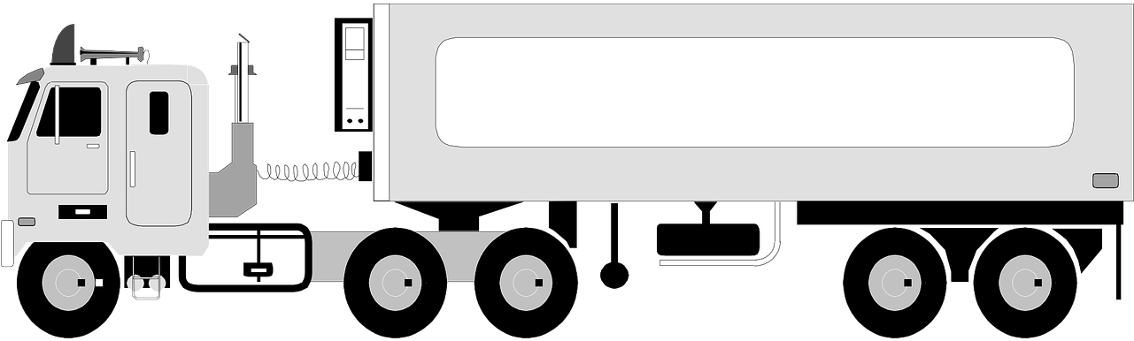 Truck Lorry Vehicle - Big Rig Clip Art - Png Download (1280x640), Png Download