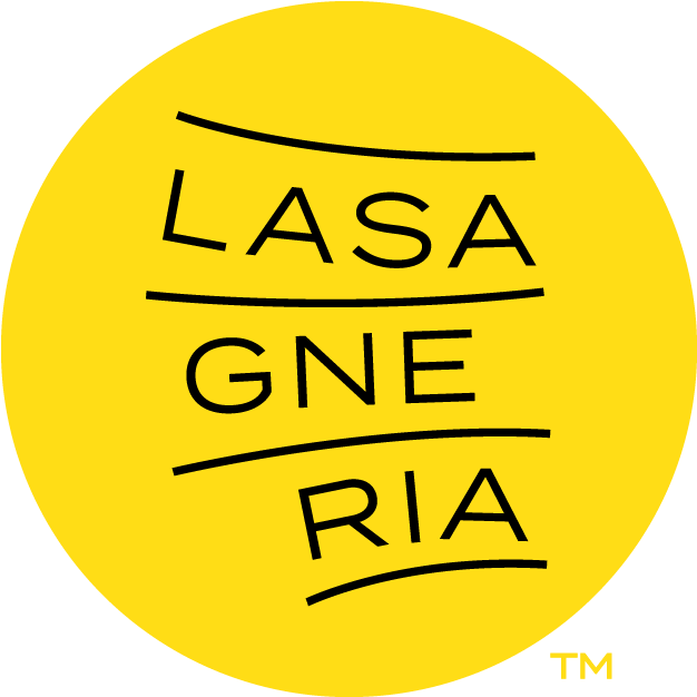 Lasagnaria Logo Yellow Circle Rgb Tm - Circle Clipart (625x652), Png Download