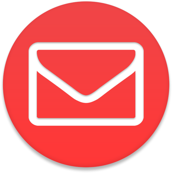 Mail For Gmail 4 - Mail Circle Icon Png Clipart (630x630), Png Download