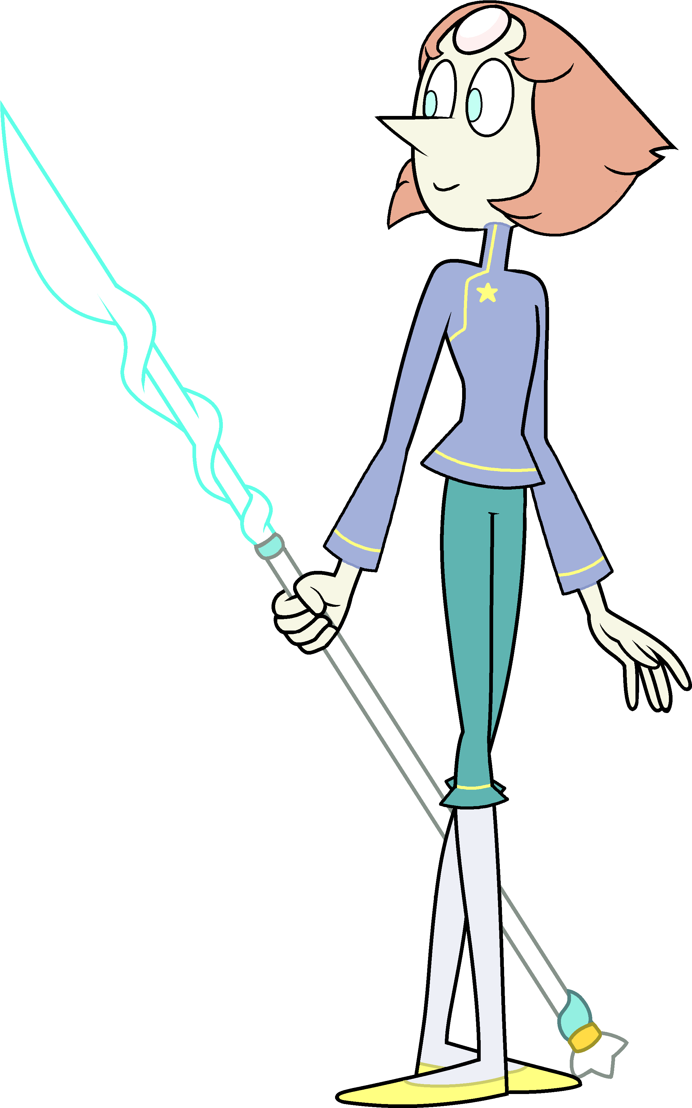 Pearl 7th Fan Regeneration Deko Kun - Steven Universe Pearl Transparent Clipart (2276x3641), Png Download