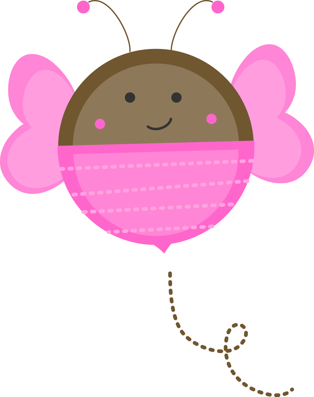 Butterfly Clip Art, Bumble Bees, Paper Birds, Bugs - Desenho De Bichinhos De Jardim - Png Download (1064x1346), Png Download