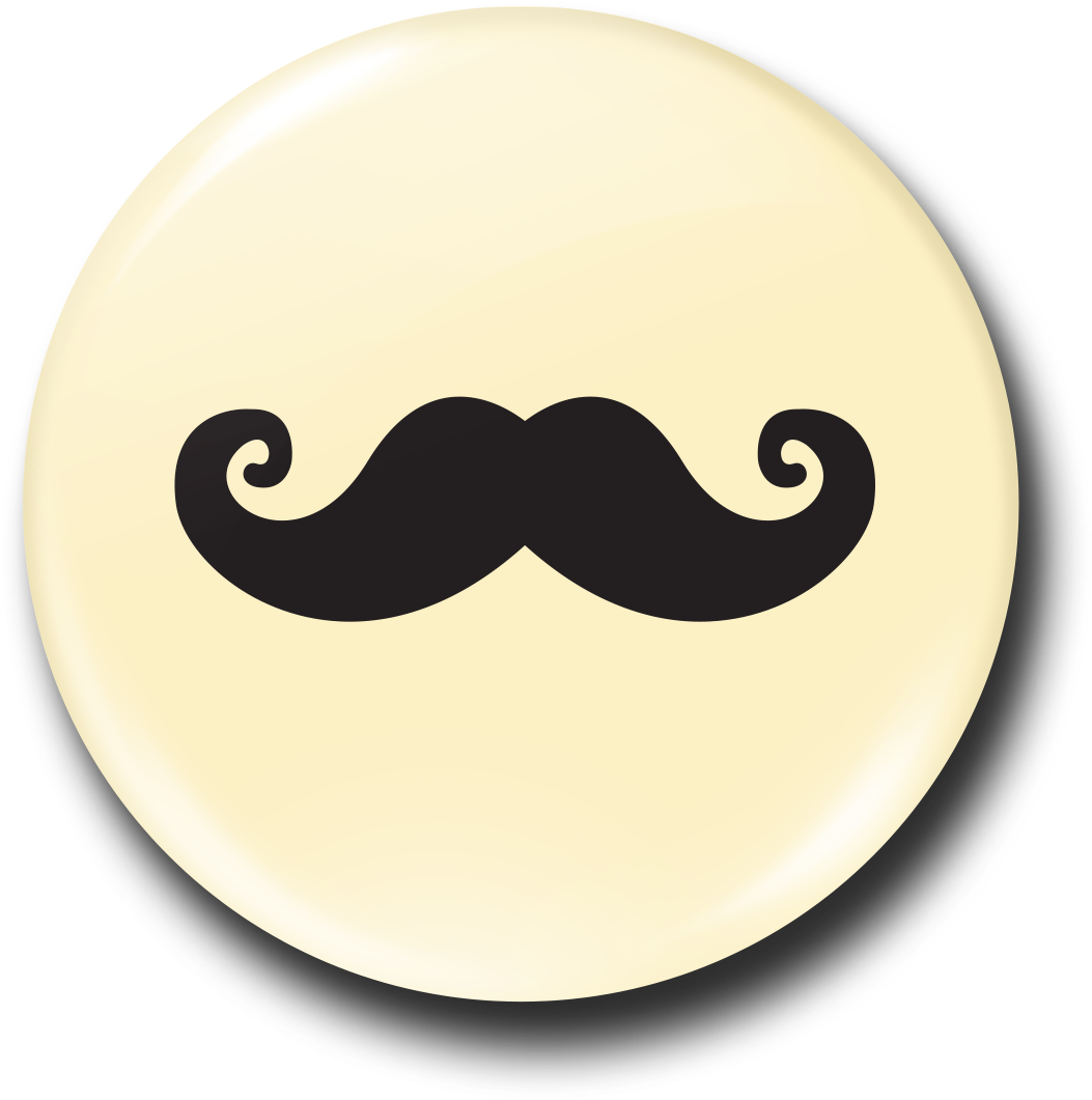 Mustache - Moustache Clipart (1200x1200), Png Download