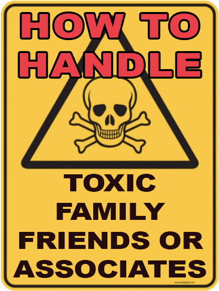 5 Solid Tips For Dealing With Toxic ⚠ Family, Friends - Skull And Crossbones Clipart (608x601), Png Download