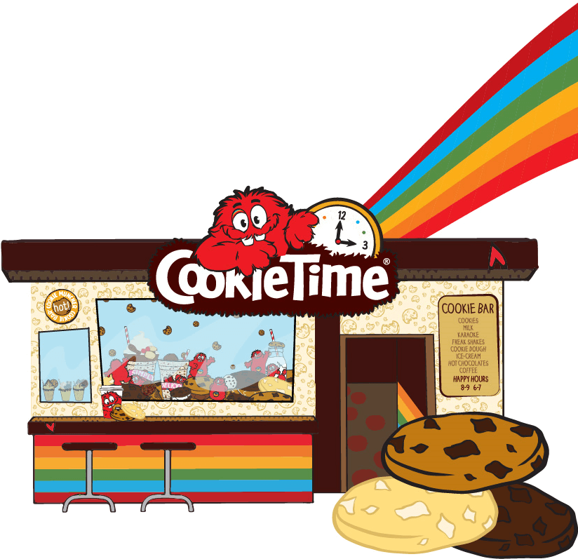 The Cookie Bar Is The Hottest Place To Be For Anything - Cookie Time Clipart (874x806), Png Download