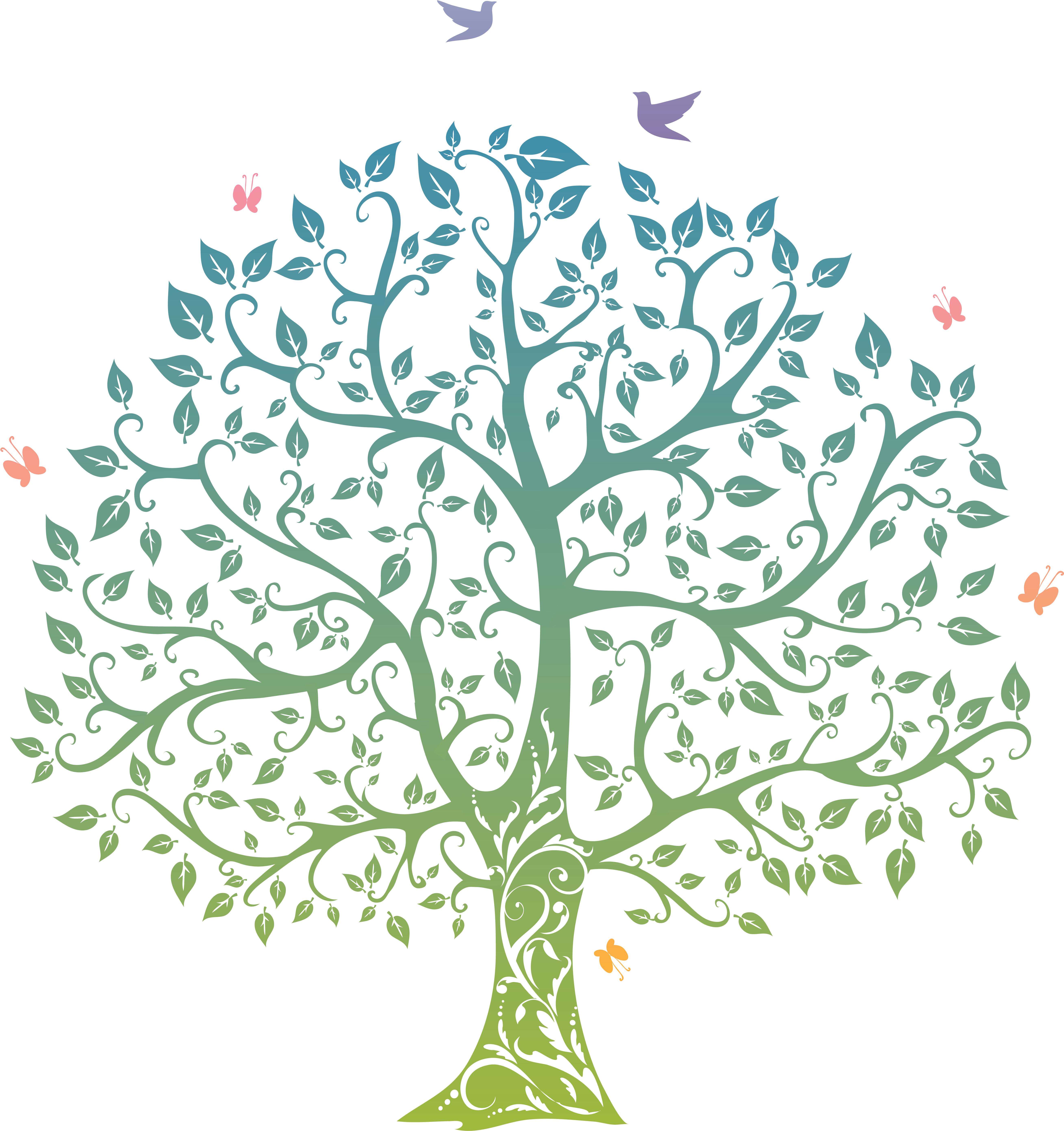 Life Png File Download Free - Tree Of Life Clipart (5237x5587), Png Download