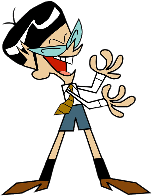 Dexter's Laboratory Character Mandark Crazy Laugh - Mandark Dexter's Laboratory Clipart (640x811), Png Download