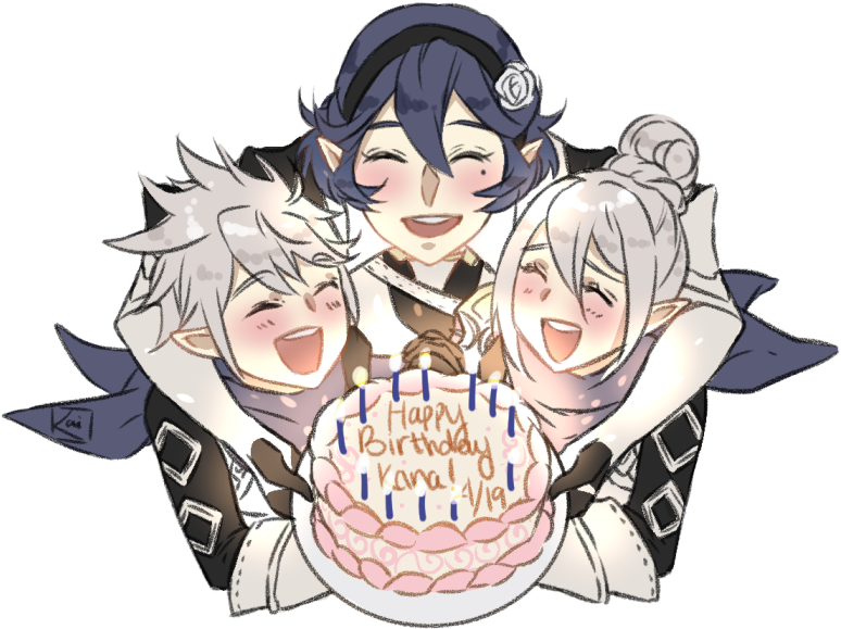 Happy Birthday, Kana~ You Are Mom's Preciousness And - Cartoon Clipart (800x597), Png Download