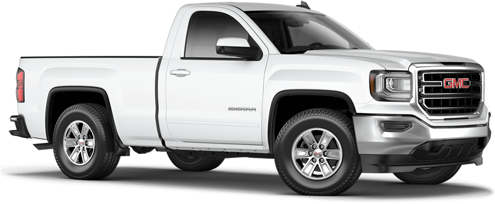 Gmc Truck Png - 2018 Gmc Sierra 2 Door Clipart (1000x467), Png Download