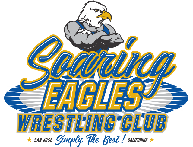 Soaring Eagles Wrestling Club Clipart (640x487), Png Download